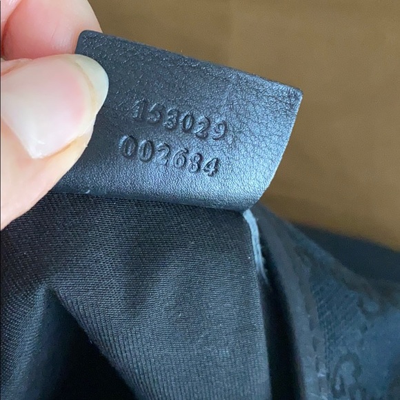 * Not for sale* Gucci Jackie O Black Canvas Hobo - Picture 6 of 8